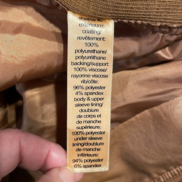 Maurice’s faux leather women’s jacket size large - Picture 6 of 6